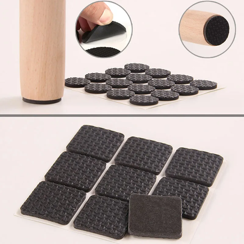 

Multifunction Furniture Protection Pad Rubber Self Adhesive Anti-Skid Floor Scratch Protector Pads SLC88