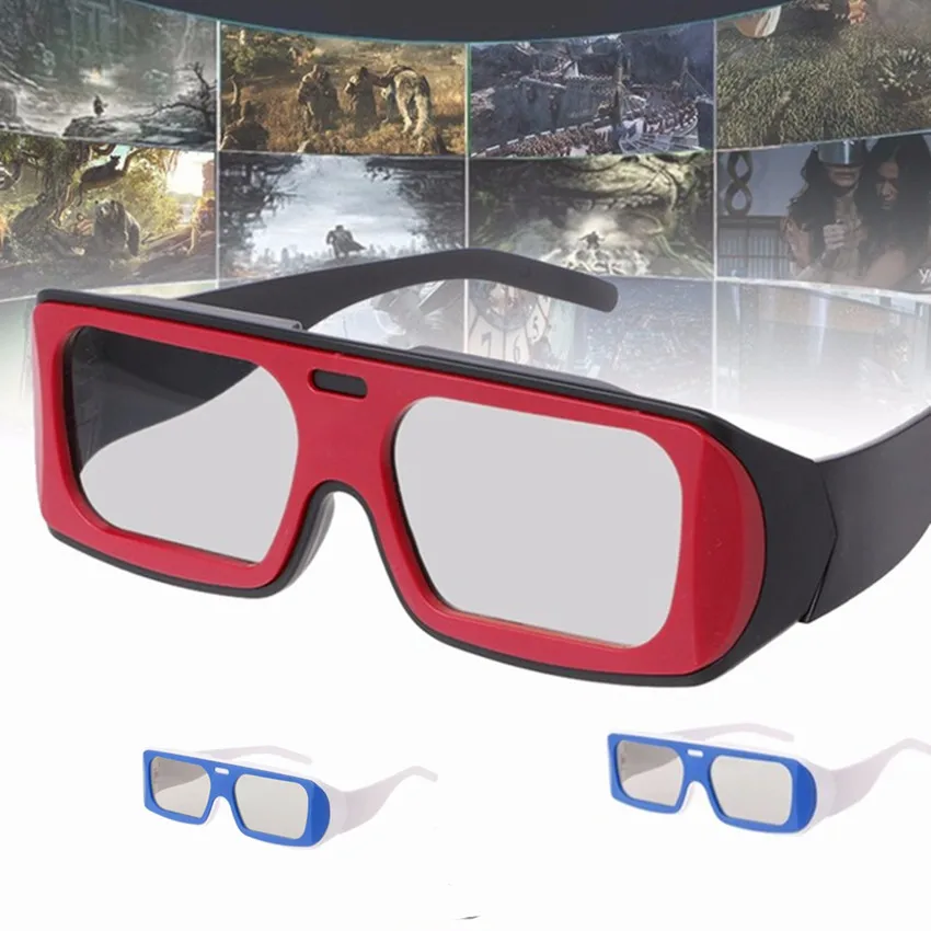 20pcs Wholesale Cheap Plastic Circular Polarized 3D Glasses for Passive