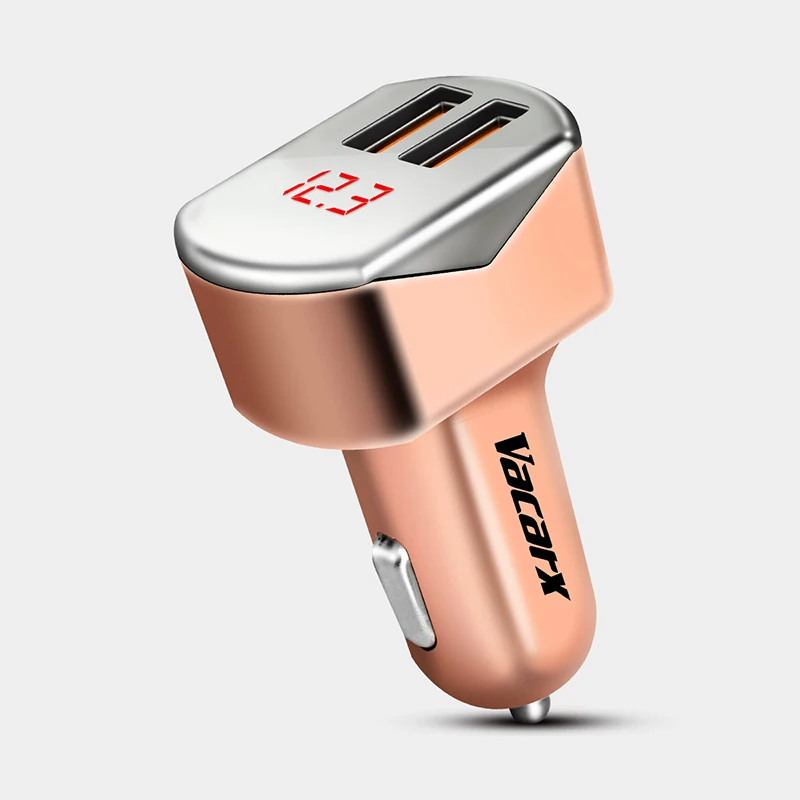 Автомобильная розетка Vacarx зарядное устройство с двумя USB портами