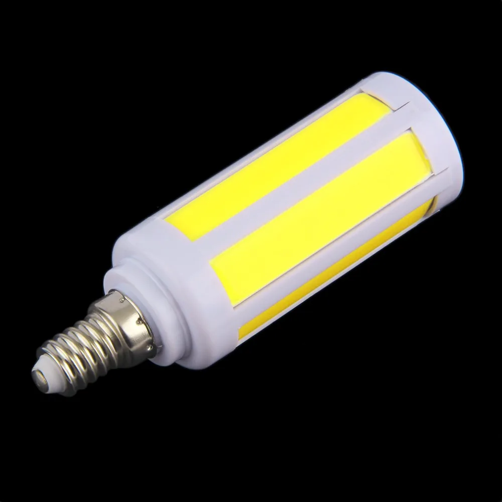 

1 pc 220V 1600-2000lm Low Consumption Ultra Bright E14 12W Cob LED Corn Light Bulb Cool White Lamp For Home Office Exhibition