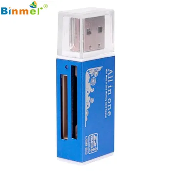 

USB 2.0 All in 1 Multi Memory Card Reader For Micro SD SDHC TF M2 MMC BU 2017 Hot USB 2.0 Multi Memory Card Reader Adapter SP26