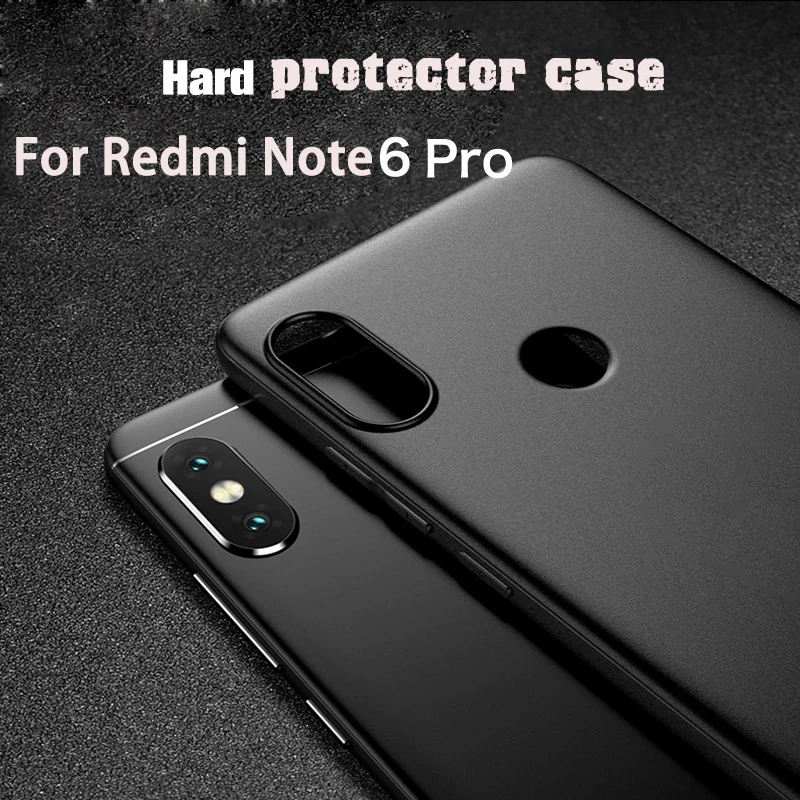 Жесткий Чехол для Redmi Note 6 Pro чехол полное покрытие Note6 протектор тонкий Fundas на 6pro