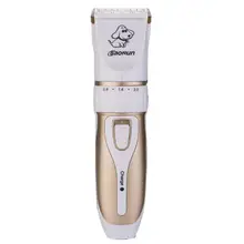 Профессиональные ножницы для домашних животных, электрическая машинка для стрижки волос, триммер для стрижки собак, нержавеющая сталь, керамика, титановое лезвие, режущая головка D3