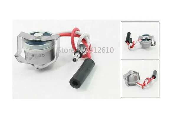 

ML45 37T01 29682 L45-25F 3 x 2cm Defrost Thermostat Switch for Refrigerator