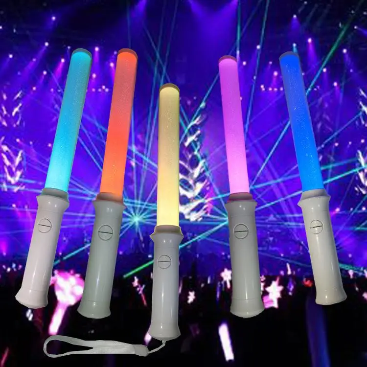 AKDSteel светильник палочка для концертов светильник палочка светящаяся палочка рукоять лампа мигает светильник 15 цветов