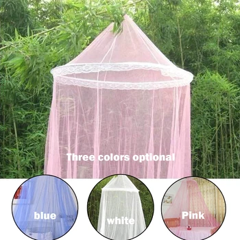 

2018 New 3Colors Direct Moustiquaire Dome Lace Hanging Mosquito Nets Classical Mosquito Nets