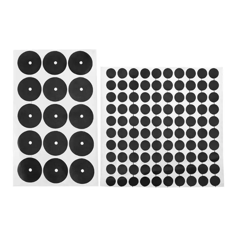 

1 set Billiard Point Stickers Black Table Spots White Ball Locator Sticker Snooker Pool Accessories