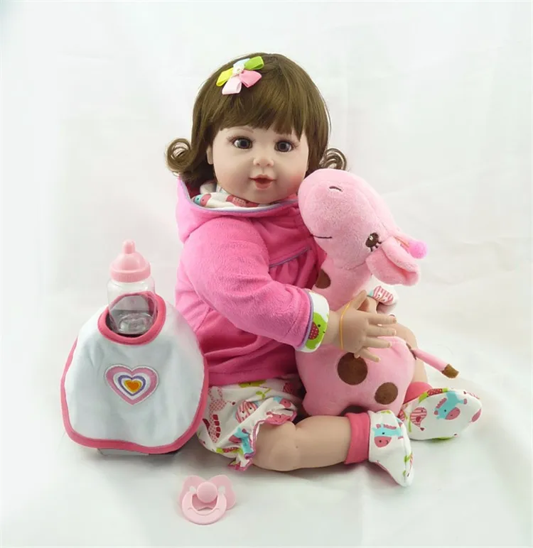 20Inch New Born Baby Dolls Bebe Reborn Menina Children ...