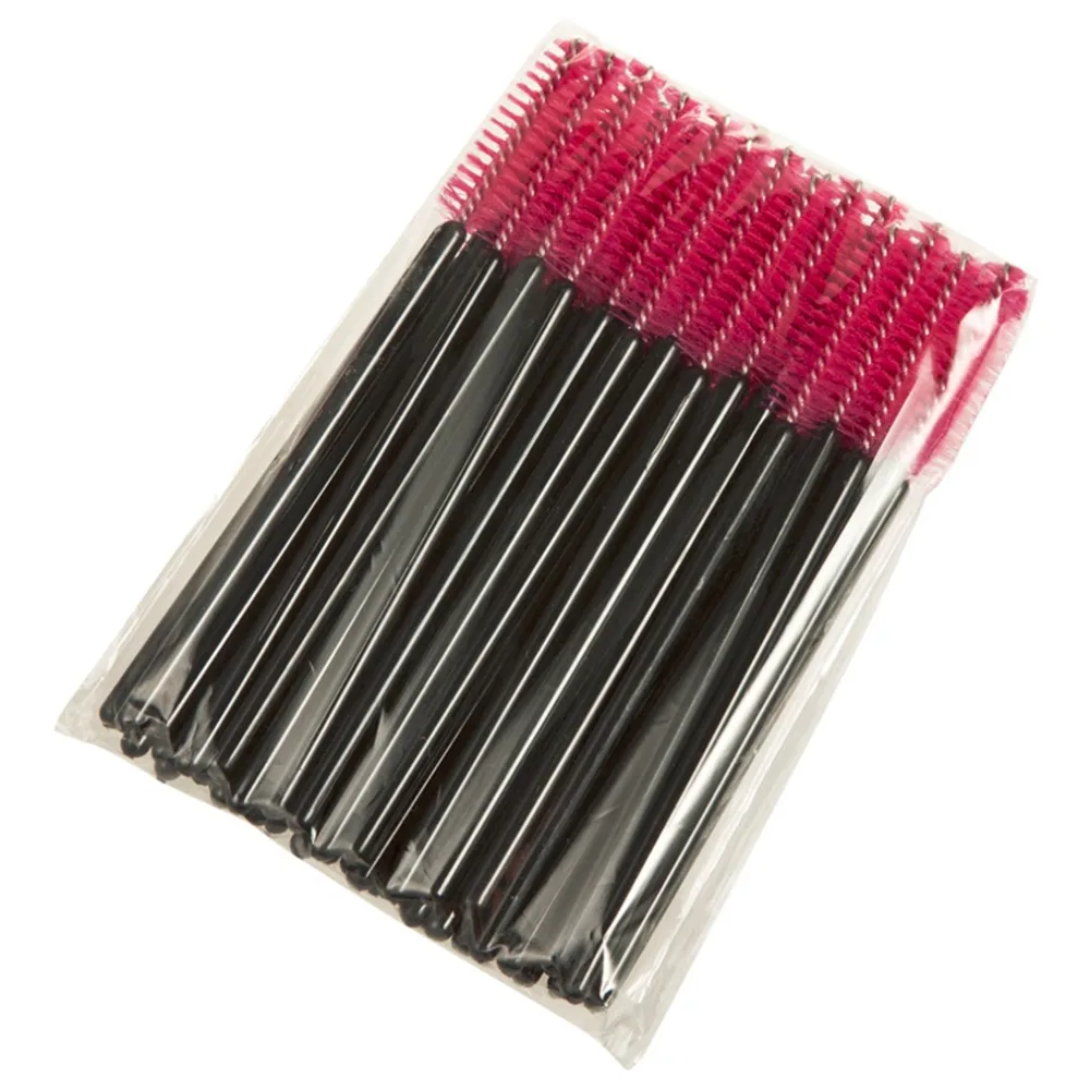 

50 pcs/pcak Makeup Brushes Disposable Eyelash Brushes Lash Extension Mascara Applicator Wand Eyes Lip Cosmetics Brushes Make Up