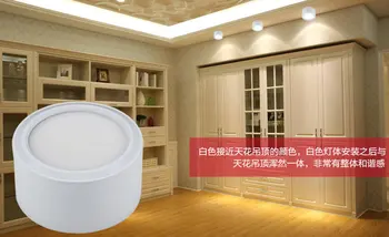 

2017 Direct Selling New Luces Led Led Panel 10pcs Lot Down Lamp Surface Mounted Lights High Grade Advantage Products Quality