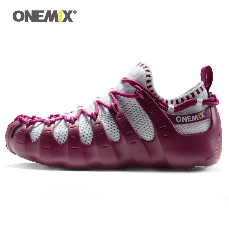 ONEMIX/Новинка; стильная женская обувь в римском стиле; пляжные сандалии; Комплект «Гладиатор» Для женщин; многофункциональная обувь для бега в римском стиле; тапочки для бега