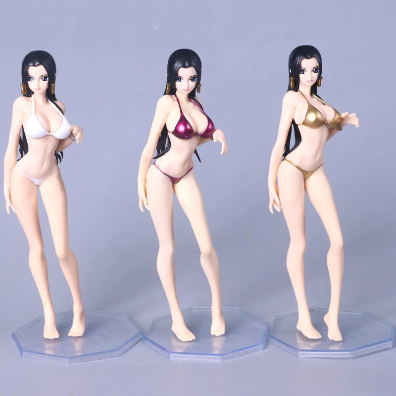 

One Piece POP Poya Hancock Swimsuit Lady Model Toys Dolls Sexy Big Breast Anime Figure Doll For Adults