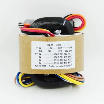 

YS 220V/115v 30W (30VA ) R-Core Transformer for preamp /dac/ headphone 9V +9V 15V+15V