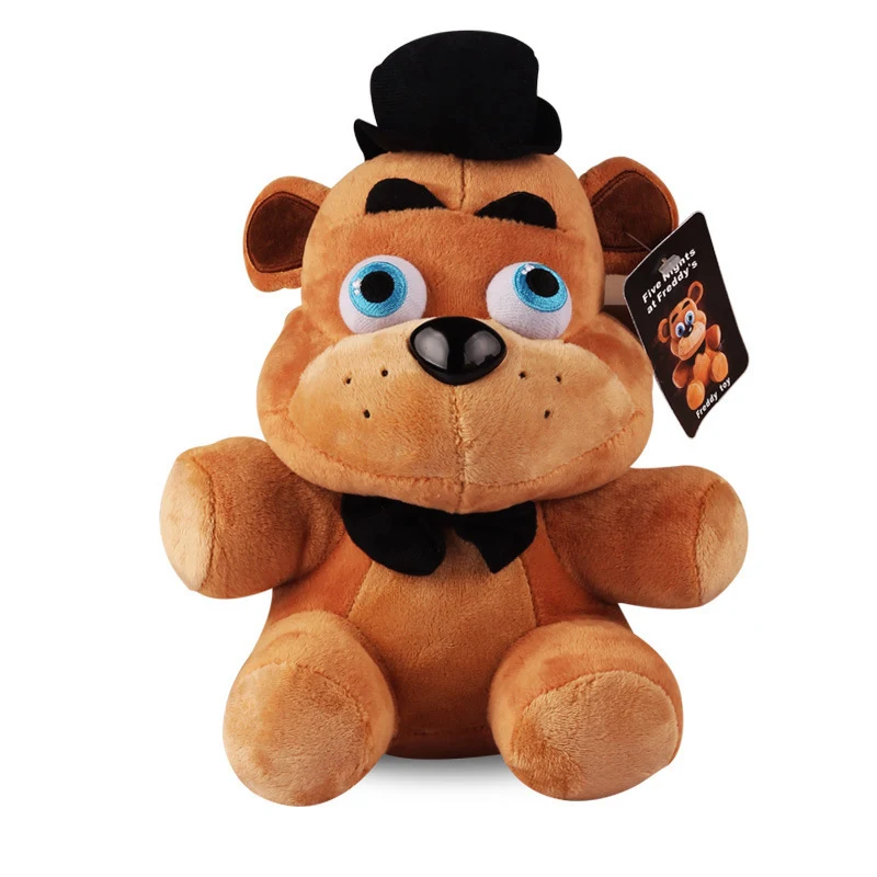 FNAF 6 стиль пять ночей у Фредди 4 игрушки плюшевый Fazbear медведь лисица кролик Бонни