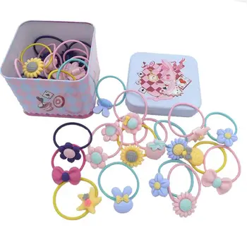 

BellyLady 40Pcs/lot Fashion Headband Flower Bow Cartoon Children Pink Hair Accessories