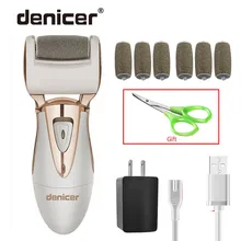 Хит, бархатный Гладкий Электрический прибор для удаления мозолей, уход за ногами, педикюр, пилочка для ухода за ногами, пилка для ног, 7 роликовых головок