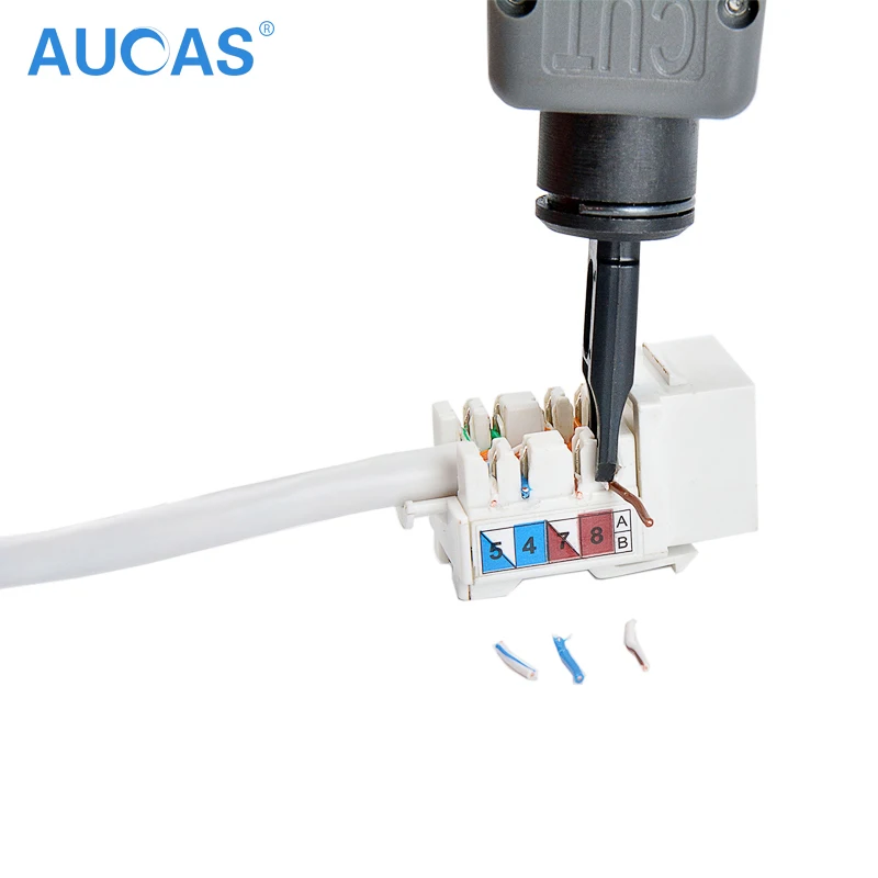  Aucas Network Cable impact krone tool module block insertion punch down tool 110 type patch panel h