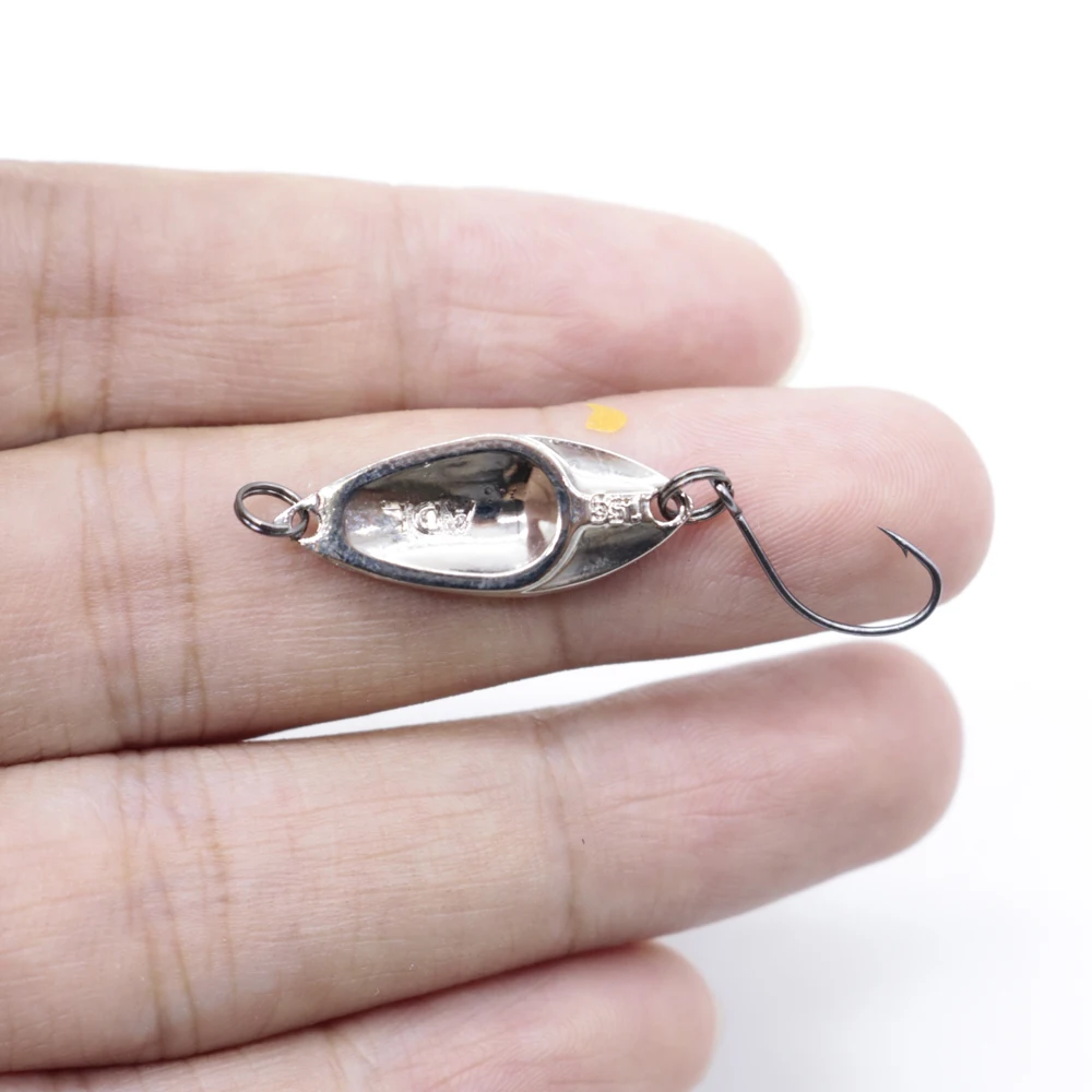 LUSHAZER 5 шт./лот с коробкой рыболовная блесна наживка 1g 1 5g Крючки для морской
