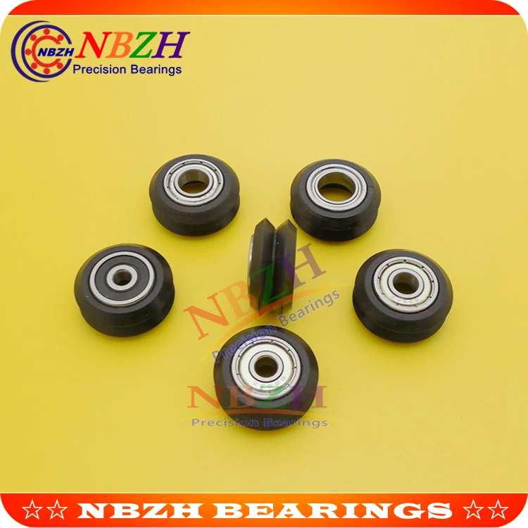 4/5/6/8/9/10 мм W V groove bearing Openbuilds для 3D принтера нейлоновый шариковый подшипник с шкивом
