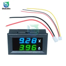 DC 100 V 10A Mini 0.28 pouces LED DC voltmètre numérique ampèremètre volts courant ampèremètre testeur ampèremètre voiture extérieur intérieur