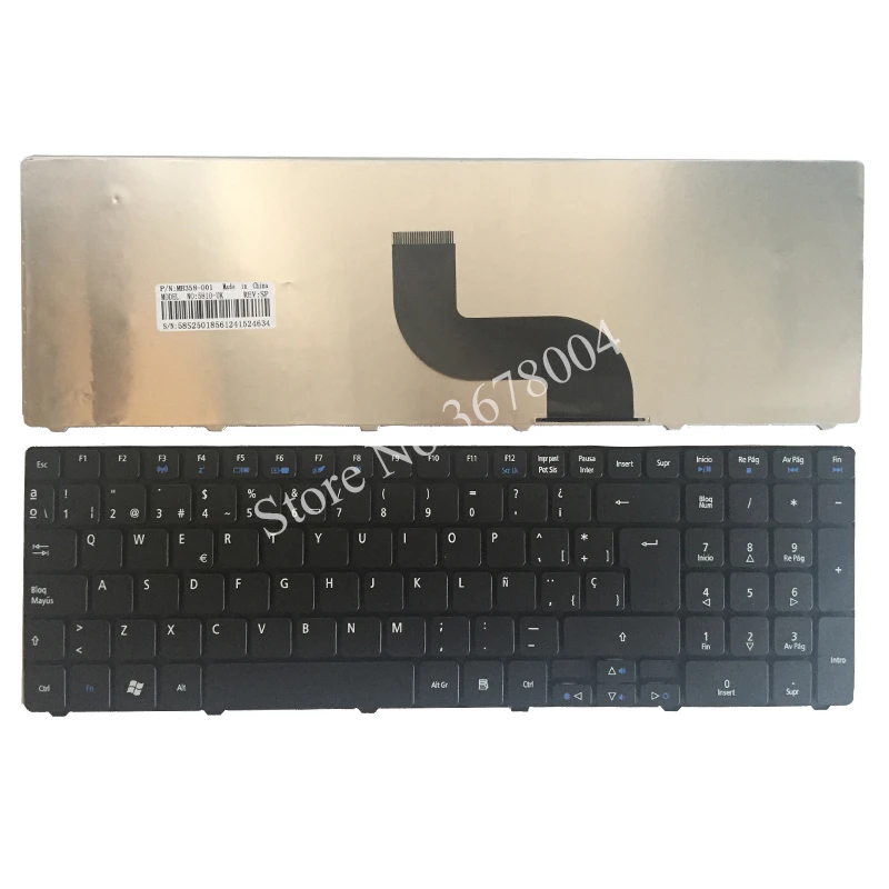 Teclado para portátil Acer Aspire 5250, 5253, 5333, 5340, 5349, 5360, 5733,  5733Z, 5750Z, 5750ZG, 5820TZG, 5745G, 5745P, G730Z, 5336 SP|laptop  keyboard|laptop keyboard spanishkeyboard for acer - AliExpress