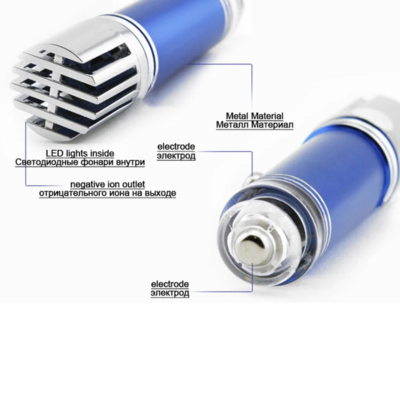 Автомобильный очиститель воздуха, воздухоочиститель-ионизатор, 12 В, отрицательные ионы, дым, PM2.5, очиститель воздуха, автомобильная Пыль для автомобиля, дома, офиса
