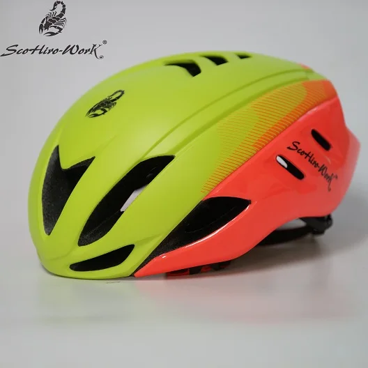Интегрально-литой велосипедный шлем Профессиональный Горный шоссейный велосипедный шлем MTB яркий спортивный велосипед городской превыше мужчин и женщин - Цвет: 56-60cm color 2
