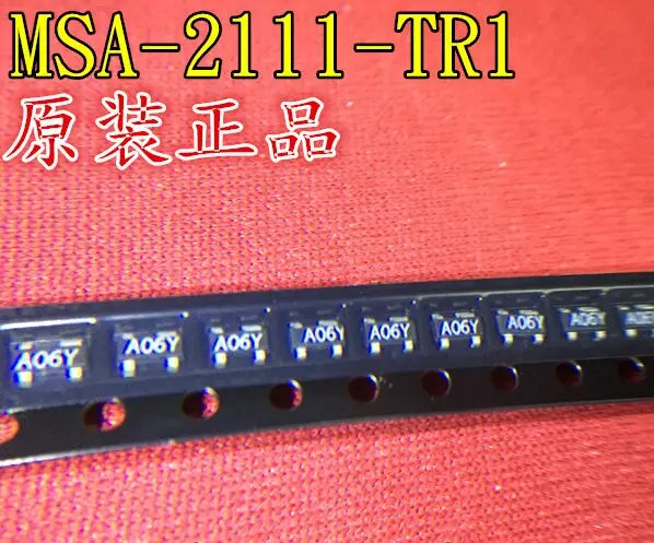 

Free Shipping MSA-2111-TR1 MSA-2111-TR1G MSA-2111 MSA2111 A06x A06W A06Y A06 SOT-143 TO-253-4 TO-253AA SMD