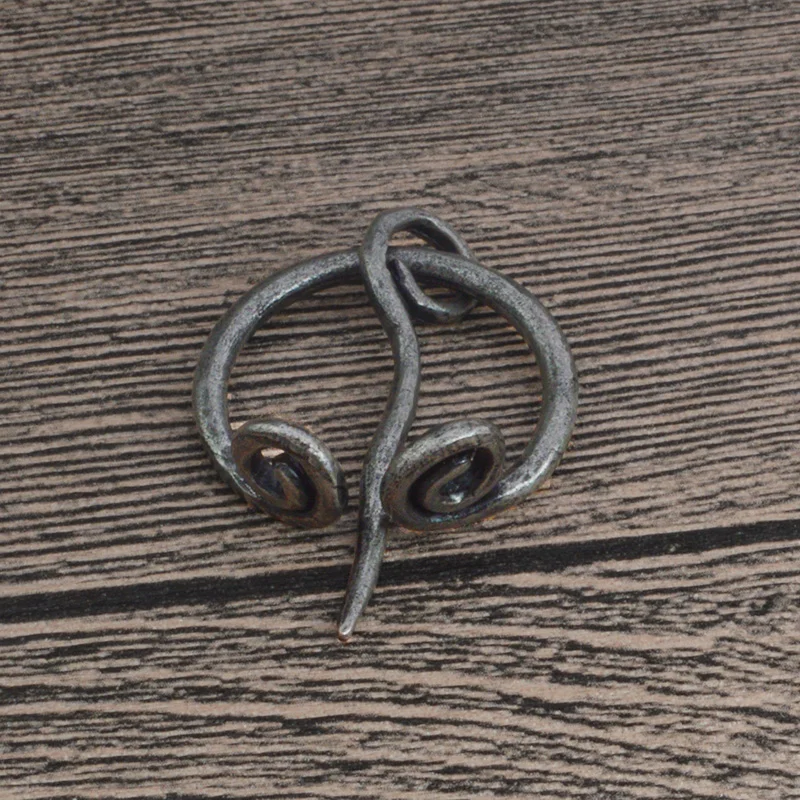 Брошь викинга древние серебряные средневековые шарфы шали застежка плащ булавка спиральная застежка для броши Norse ювелирные изделия в стиле викингов подарок для мужчин мальчик