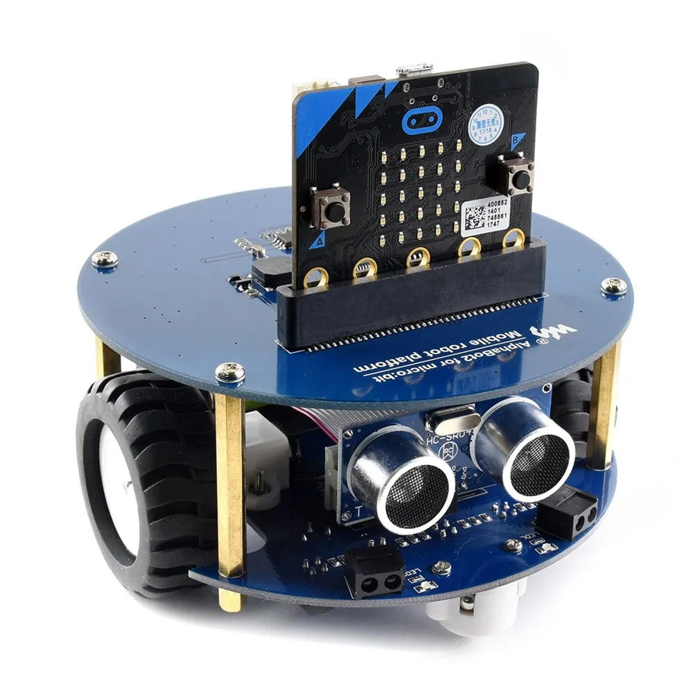 Роботизированный Строительный набор Waveshare AlphaBot2 для micro:bit обучающий