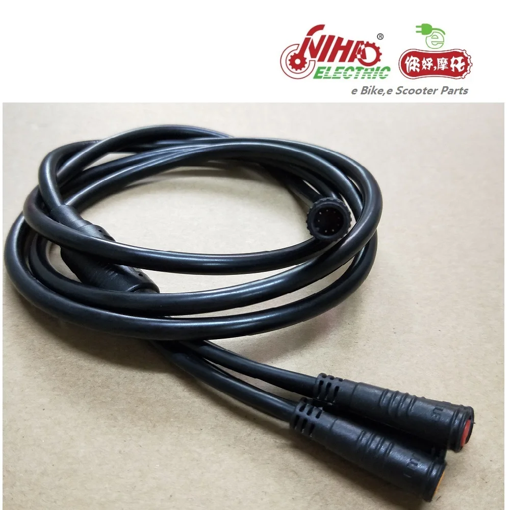 Ebike Scooter Waterproof extension cable connector for Brake Meter Throttle