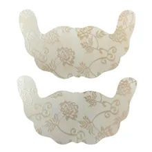 2 пары кружевных пуш-ап Для женщин груди Лепестки пикантные Функция невидимая накладка на сосок Бюстгальтер Pad соска наклейки интимные аксессуары