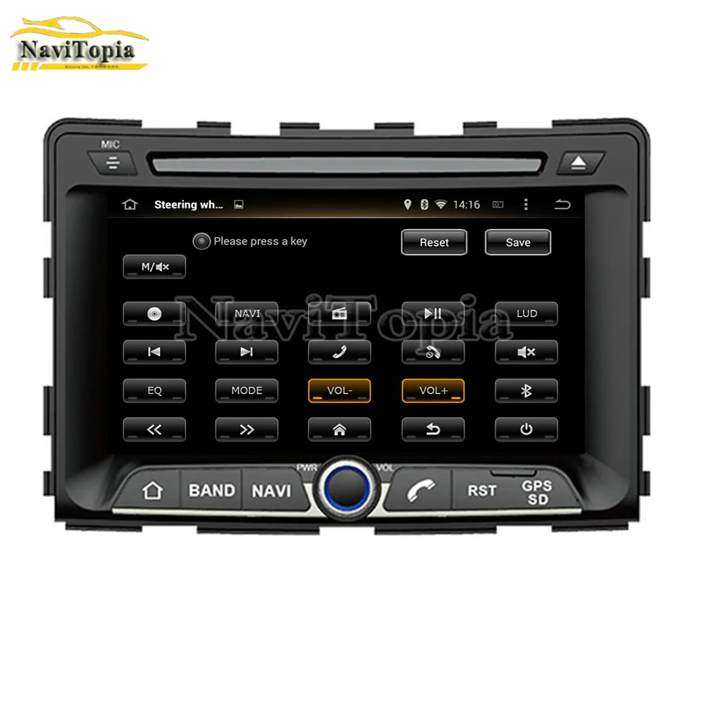 Best NAVITOPIA 4G RAM 64G ROM PX6 Six Core Android 9.0 Car DVD GPS for Ssangyong Rexton 2006- for Rodius 2004 2005 2006-2013 2014 18