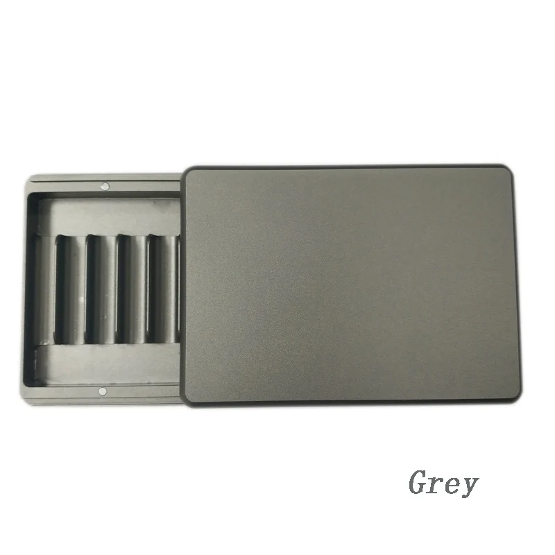 

5 Colors Mental Box 20 Holes Cigarette Cartridge Storage Box For IQOS Aluminum Alloy Material Case For IQOS 3.0 Cigarette Holder