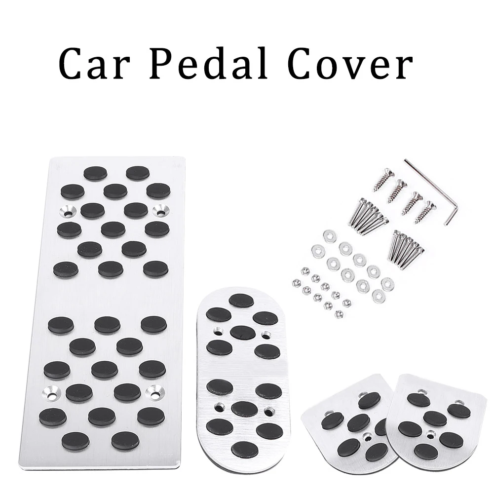 

For Mazda 2 3 6 MX-3 MX-5 MX-6 RX-7 RX-8 Fuel Brake Foot Pedals Footrest Covers Pads Kit Manual Transmission