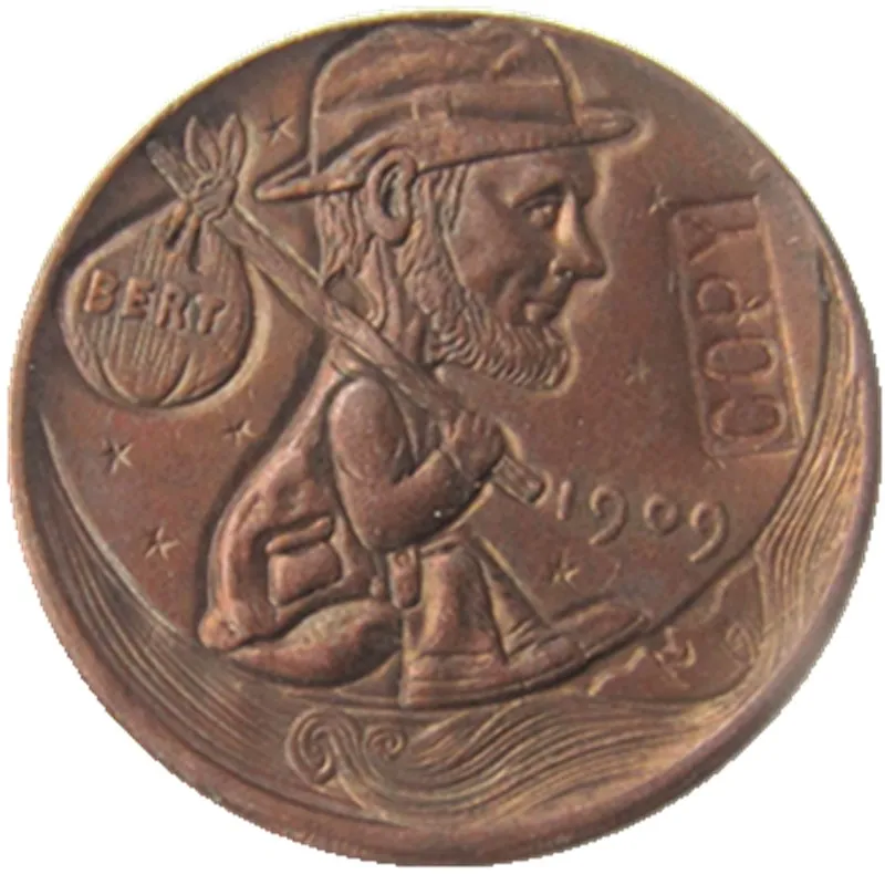 

US(01)-US(08) Hobo Nickel Wheat Penny Or Indian head Copy Coin