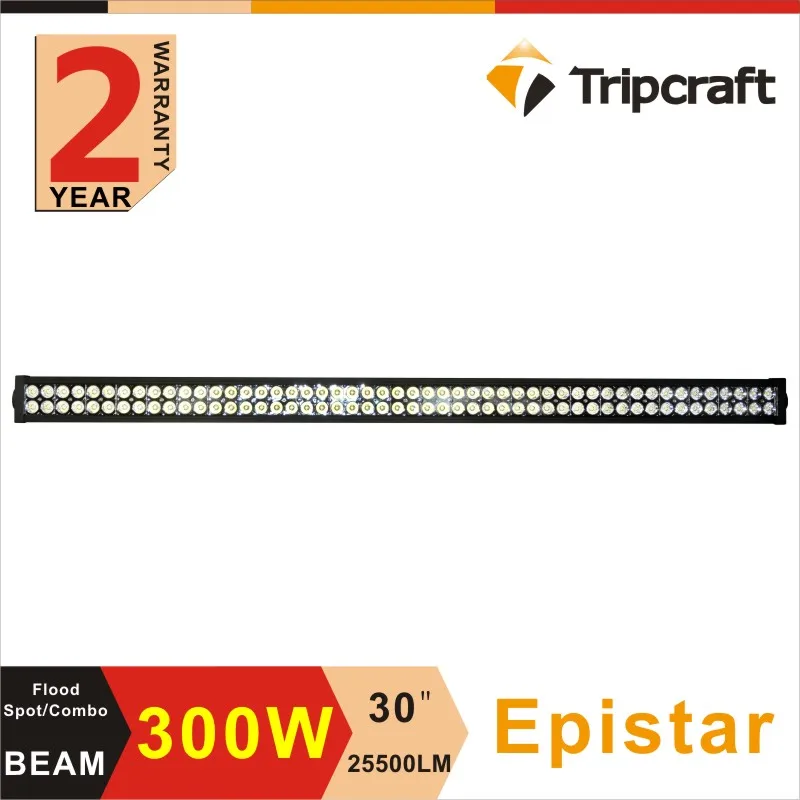 

300W Led Light Bar Offroad Boat Car Tractor Truck 4x4 SUV ATV Free Shipping ! 10V 30V Spot Flood Combo 52 Inch Driving Lamp