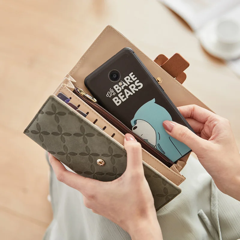 Women Fashion Hasp Three-Folds Wallet Portable Multifunction Long Change Purse Hot Female Coin Zipper Clutch For Girl Phone Bag Women Fashion Hasp Three-Folds Wallet Portable Multifunction Long Change Purse Hot Female Coin Zipper Clutch For Girl Phone Bag