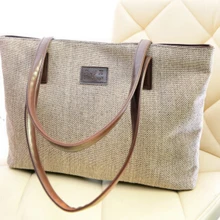 Новая зимняя парусиновая сумка на плечо для колледжа, большая ручная сумка, простая свежая Женская Студенческая сумка