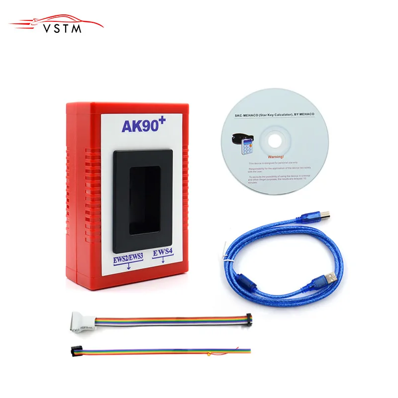 Оригинальный Последний V3.19 AK90 ключ программист + для всех BMW EWS с 1995 2005 OBD2 копия