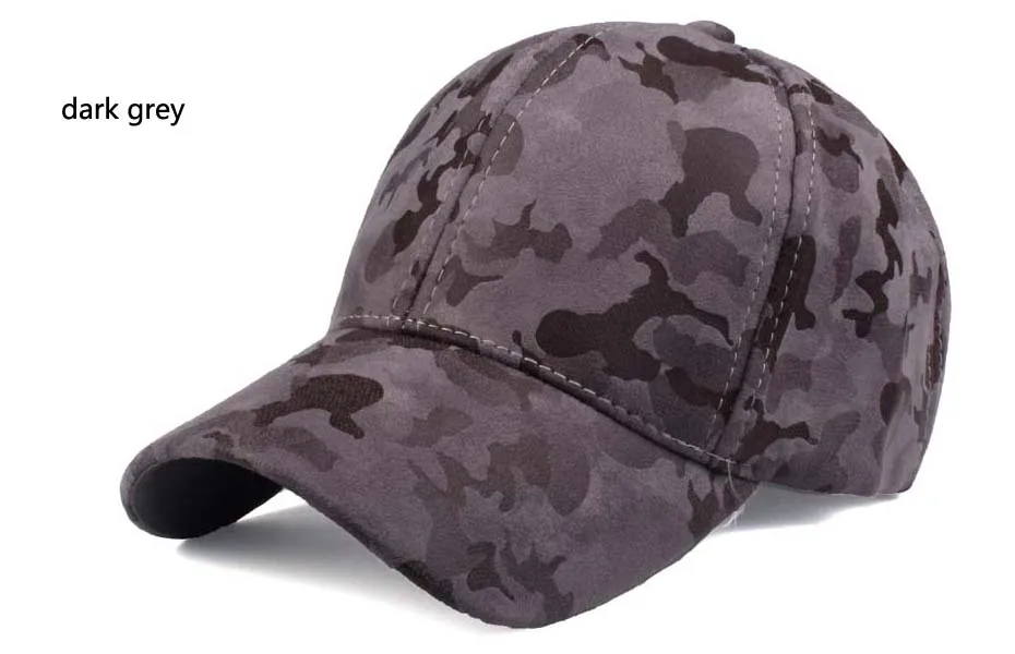e mulheres camuflagem impressão casual boné hip