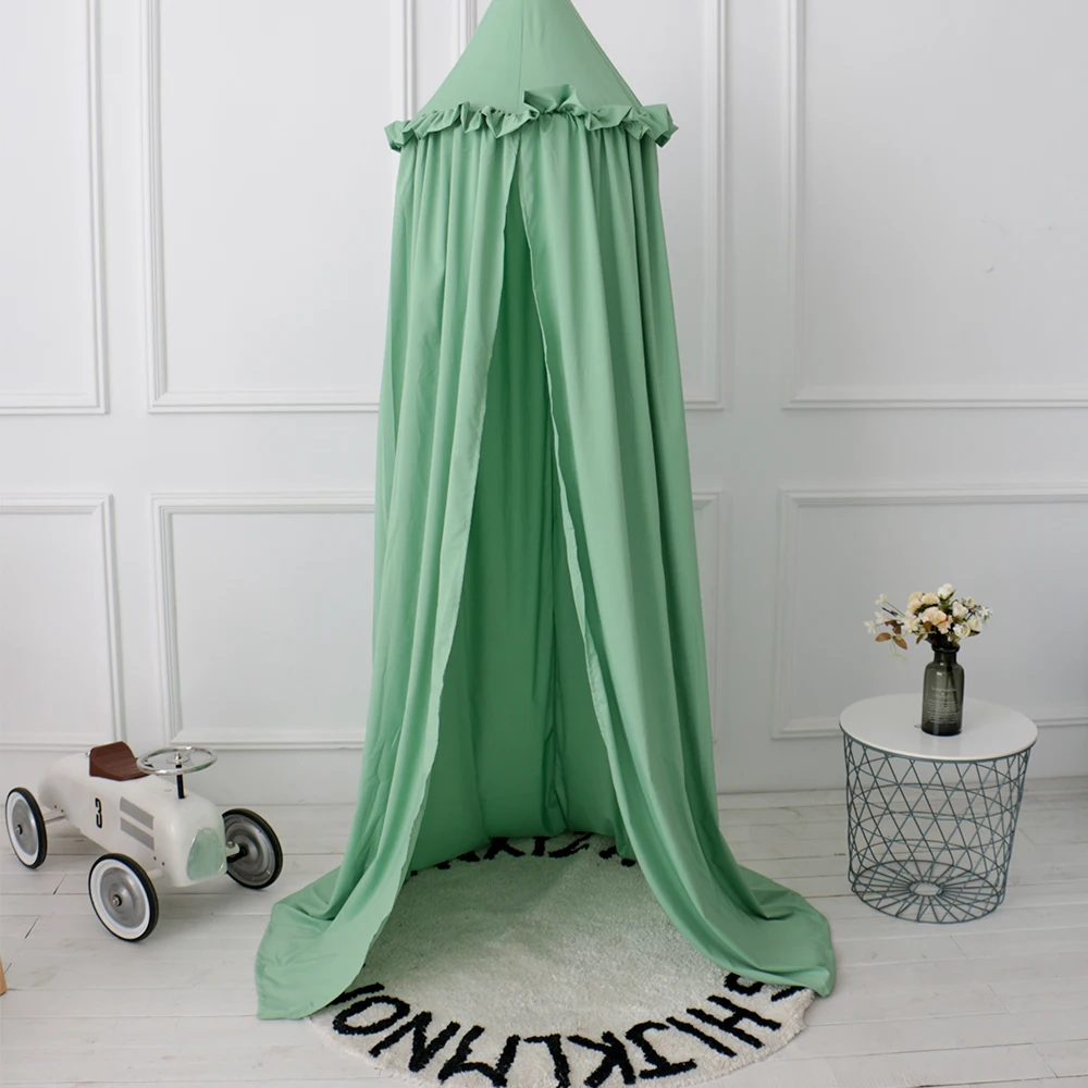 

Autumn new baby Triangular lace crib Baby Mosquito Net sandfly netting for stroller children Crib Netting baby room decoration