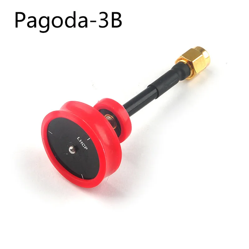 5.8G Pagoda3 3B Pagoda Antenna Omni Directional Antenna RHCP LHCP 360 Rotate for Transmitter RC FPV DIY QAV Drone Plane1 (9)
