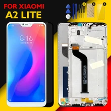 Экран Xiaomi mi A2 Lite ЖК-дисплей 10 Сенсорная панель Красный mi 6 Pro ЖК-дигитайзер сборка Замена Ремонт Запасные части