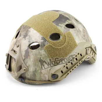 

WoSporT Camouflage FAST Helmet ABS Plastic Half-covered Adjustable Military Airsoft Paintball Wargame Hunting CS Military Helmet