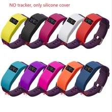 DHL. 100 шт. HR силиконовый чехол. кавер-группа для сила/заряд/ч. 10 видов цветов