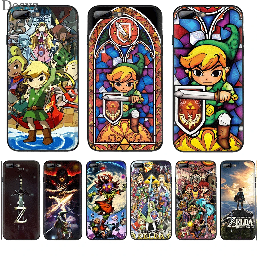 Чехол для мобильного телефона iPhone 6 6s 7 8 Plus 11 Pro X XS Max 5 5S SE чехол Legend Of Zelda | Мобильные