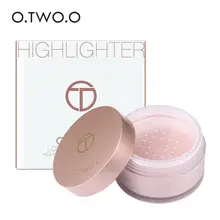 O. TWO. O Макияж Highlighter пудра палитра 3D контур лица осветитель мерцающий золотой хайлайтер бронзатор Румяна свободный порошок
