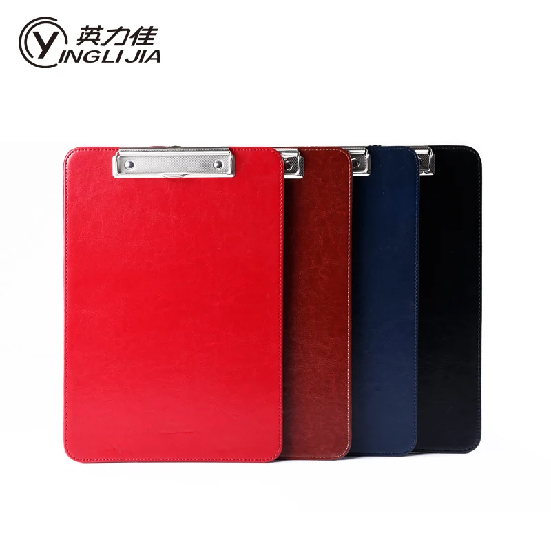 4 high grade leather writing pad folder WordPad splint cardboard