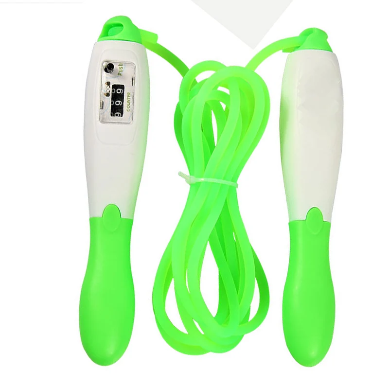 JAYSON Adjustable Fitness Jump Rope For Women Green Sports Speed